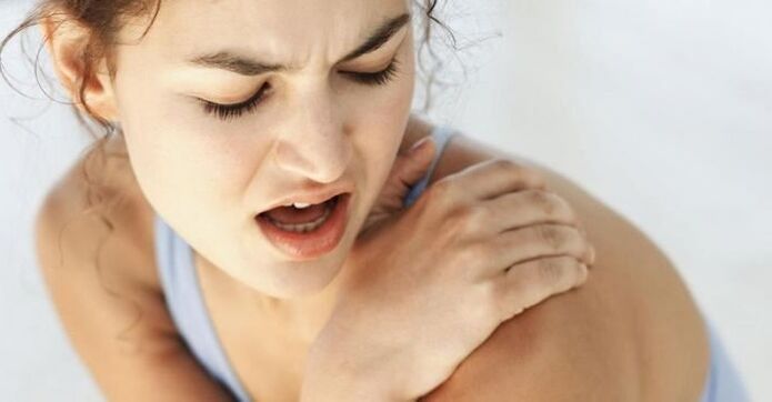 Douleur dans l'ostéochondrose cervicale