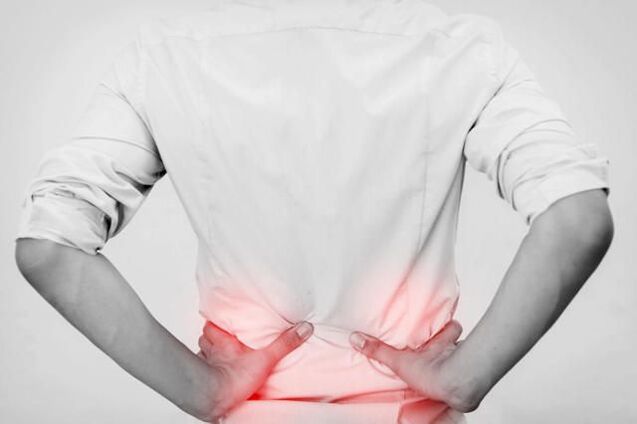 Causes des maux de dos dus aux reins
